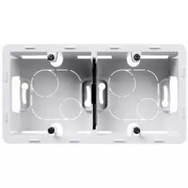 Коробка Legrand 673990 Inspiria белая накладного монтажа - 2 поста