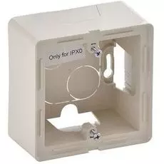 Коробка Legrand 754201 LIFE наружная 1 пост слоновая кость