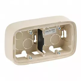 Коробка Legrand 755562 Valena ALLURE - для накладного монтажа, 2-постовая, слоновая кость