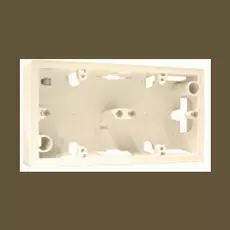 Коробка Legrand 776132 Valena CLASSIC - для накладного монтажа, 2-постовая, слоновая кость