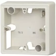 Коробка Legrand 776181 Valena CLASSIC - для накладного монтажа, 1-постовая, белая
