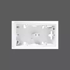 Коробка Legrand 776182 Valena CLASSIC - для накладного монтажа, 2-постовая, белая