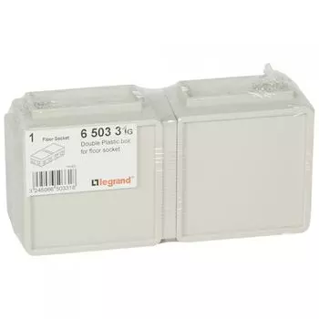 Коробка монтажная Legrand 650331 - DLP - для выдвижного розеточного блока, 6 модулей, пластик