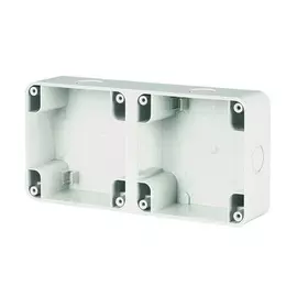 Коробка настенная DKC DIS137102 для настенной установки на 2 поста, "Quadro"