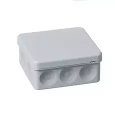 Коробка распределительная ABB 2TKA140012G1 наружная (для открытого монтажа) 86х86x40, IP65,12 вводов,термопластик (белая)