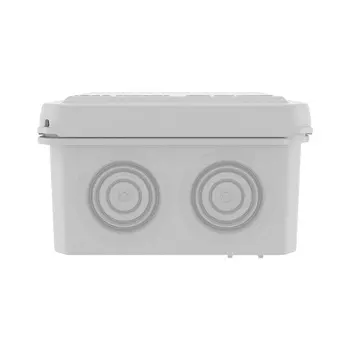 Коробка распределительная DKC 53770 с кабельными вводами (8+2, д.20/20 мм), IP55, 70х70х40мм, "Express"