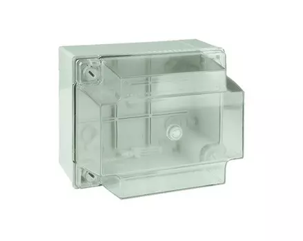 Коробка распределительная DKC 54340 с гладкими стенками, прозрачная, IP56, 300х220х180мм, "Express"