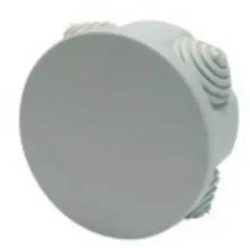 Коробка распределительная Ecoplast 44005 JBR080 о/п с крышкой D=80х40 мм 4 выхIP44