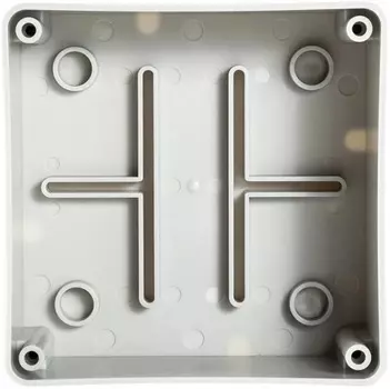 Коробка распределительная Ecoplast 44057HF BJB/JBS100 без сальников о/п,100х100х55мм без галогена, 6 вых., IP56 Экопласт