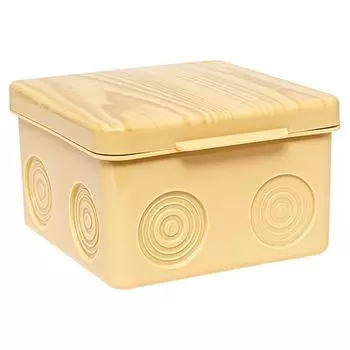 Коробка распределительная EKF plc-kmr-030-035-s КМР-030-035 пылевлагозащ. без мембр. вводов (80х80х50) светл. дер.