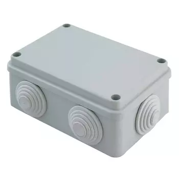 Коробка распределительная EKF plc-kmr-050-048 пылевлагозащ., 6 мембр. вводов, уплотн. шнур (120х80х50)