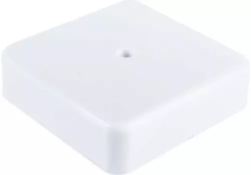 Коробка распределительная IEK UKO10-075-075-020-K01-E КМ для о/п 75х75х20мм белая