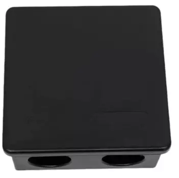 Коробка распределительная IEK UKO21-085-085-040-K02-44 КМ41235 85х85х40мм IP44 6 вв. черная