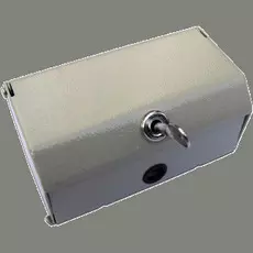 Коробка распределительная TWT TWT-DB10-3P/KM на 3 плинта (30 пар), телефонная, металлическая, с замком