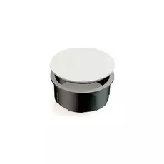 Коробка распределительная TYCO 10147 для скрытого монтажа, D=70мм,Н=40мм, IP20, скрытая с крышкой ,черная