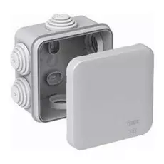 Коробка распределительная TYCO 67030Б наружная (для открытого монтажа) 70х70х40 IP55 (белая)