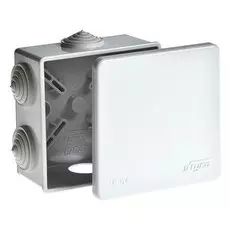 Коробка распределительная TYCO 67040М наружная (для открытого монтажа) 80х80x50 для открытой проводки