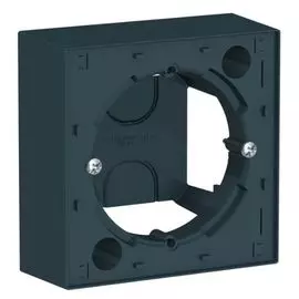 Коробка Systeme Electric ATN000800 AtlasDesign для наружного монтажа, изумруд