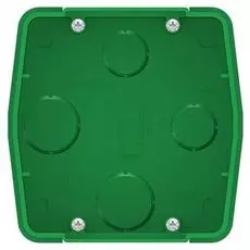 Коробка Schneider Electric BLNMK000001 монтажная для силовых розеток (зеленый) внутр