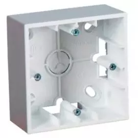 Коробка Simon 1590751-033 Simon 15 Алюминий 1-я для наружного монтажа