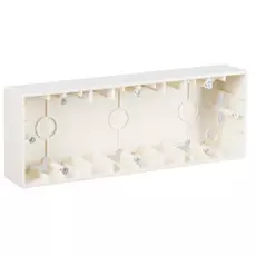 Коробка Simon 1590753-031 Simon 15 Бежевый 3-я для наружного монтажа