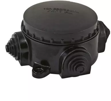 Коробка TDM SQ1401-1002 КЭМ 1-10-3Б ОП D78 мм IP44, 3-х рожк. (карболит) (8 шт)