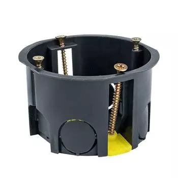 Коробка установочная EKF plc-kmp-020-011-r КМП-020-011 для полых стен (71х45) с пласт. лапками IP30 розн. стикер