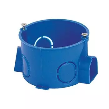 Коробка установочная EKF plc-kmt-010-002 для твердых стен (68х42) с саморезами IP20