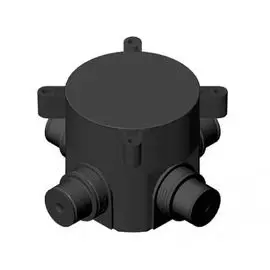 Коробка установочная HEGEL КУ1301 СП 75х70 (в бетон), IP44 , 4 ввода