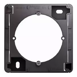 Коробка установочная Schneider Electric GSL001300 Glossa для наружного монтажа графит