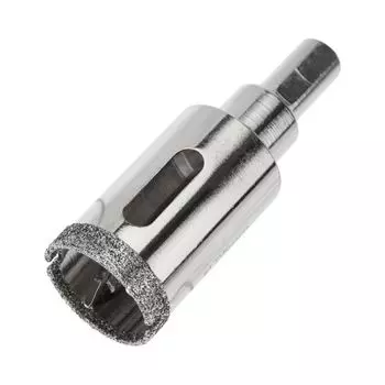 Коронка алмазная KRANZ KR-92-0008 25 мм по керамограниту с центровочным сверлом