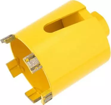 Коронка KRANZ KR-90-0164 алмазная по бетону 70 мм L=90мм М16 сегмент 10мм