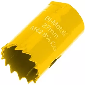 Коронка KRANZ KR-92-0212 Bimetal 27мм