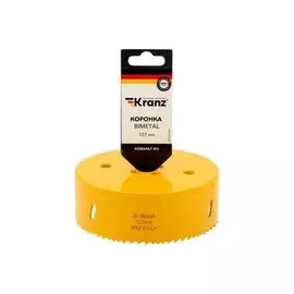 Коронка KRANZ KR-92-0249 Bimetal 127 мм