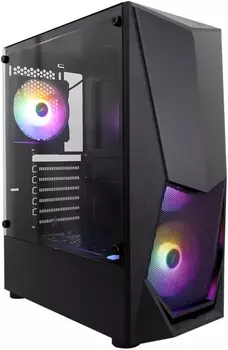 Корпус ATX 1STPLAYER DK DK-3 Black