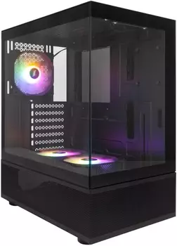 Корпус ATX 1STPLAYER MIKU Mi7-A ARGB Black