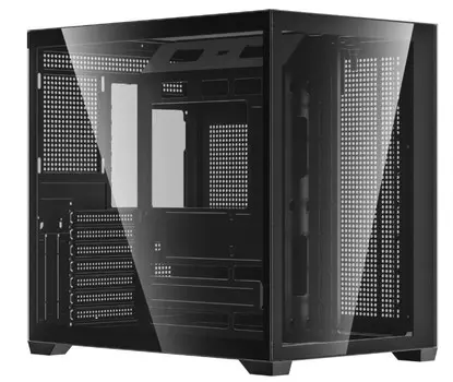 Корпус ATX ACCORD ACC-ZA06B черный, без БП, боковая и фронтальная пенль из закалённого стекла, USB 2.0, USB 3.0, USB 3.1