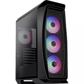 Корпус ATX AeroCool Aero One Frost-G-BK-v1 4710562752328 черный, без БП, с окном, 2*USB 3.0, audio