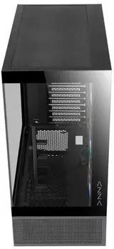 Корпус ATX Azza TIARA без БП, боковая панель из закалённого стекла, 2*USB 3.0, USB 3.1