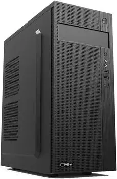 Корпус ATX CBR E185 без БП, 1*USB 3.0, 2*USB 2.0, HD Audio+Mic, black