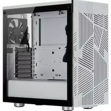 Корпус ATX Corsair 275R Airflow CC-9011182-WW белый, без БП, с окном, 2*USB 3.0, audio