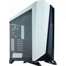 Корпус ATX Corsair Carbide SPEC-OMEGA TG CC-9011119-WW черный с белым, без БП, закаленное стекло, без внешних отсеков 3,5/5,25