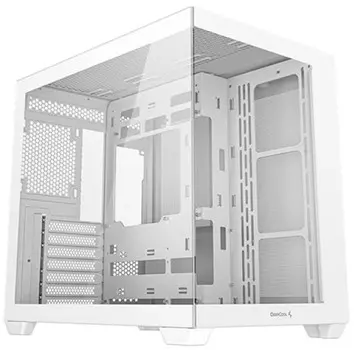 Корпус ATX Deepcool CG530 WH без БП, боковая панель из закалённого стекла, 2*USB 3.0, USB 2.0