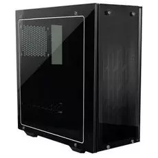 Корпус ATX EVGA DG-75 150-B0-2020-KR matte black, без БП, с окном, 2xUSB 3.0, audio