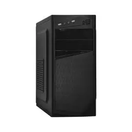 Корпус ATX Exegate AA-327-500W-8 EX283137RUS Miditower, БП AA500W с вент. 8см, 2*USB, аудио, черный