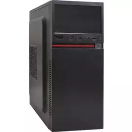 Корпус ATX Exegate AA-329-AA500 EX286446RUS черный, БП 500W, 2*USB, аудио
