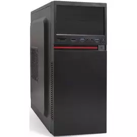 Корпус ATX Exegate AA-329U2 черный, без БП, 2*USB 3.0, USB 2.0, audio
