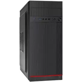 Корпус ATX Exegate AA-442U2-AA450 EX290189RUS AA450 8 см, 1*USB, 2*USB3.0, аудио, черный