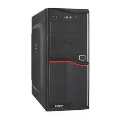 Корпус ATX Exegate AB-220A EX267185RUS miditower, AAA450W, 80mm, 2*USB, Audio, black