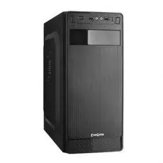 Корпус ATX Exegate AB-222 EX247940RUS miditower, AB400W, 80mm, 2*USB, Audio, black